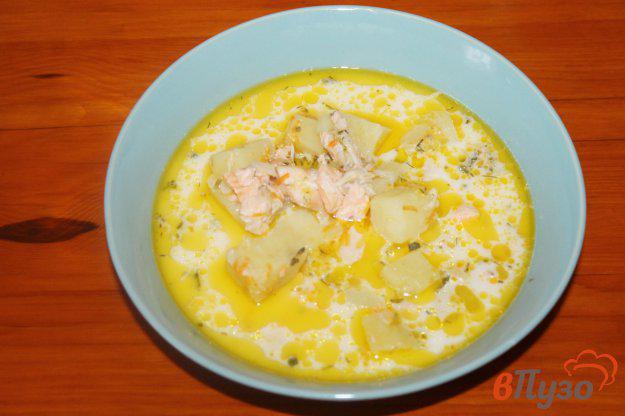 фото рецепта: Рыбный суп со сливками