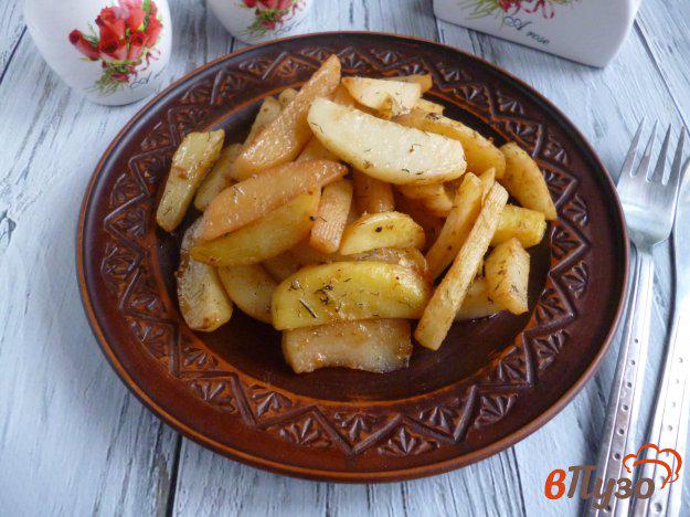 фото рецепта: Запеченный картофель с утиным жиром