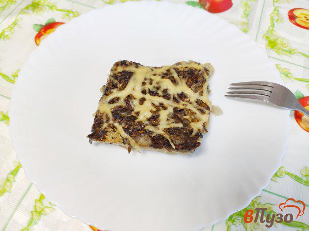 фото рецепта: Картофельная запеканка с грибами и сыром