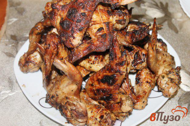 фото рецепта: Крылья куриные маринованные в майонезе с чесноком