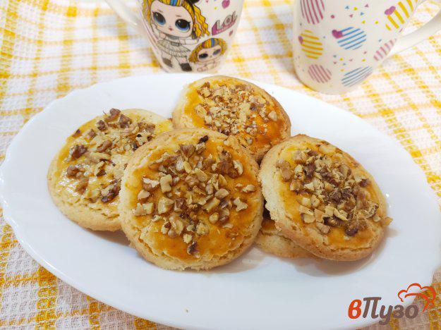 фото рецепта: Песочное печенье с грецкими орехами