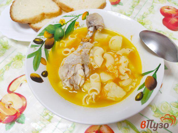 фото рецепта: Куриный суп с макаронами