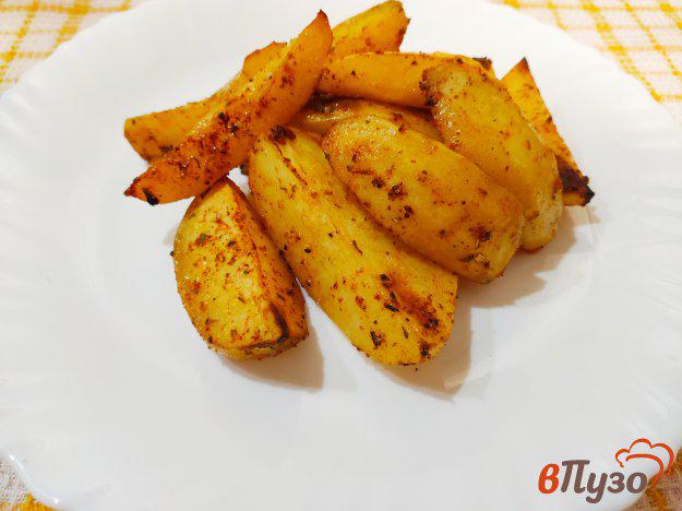 фото рецепта: Картофель запёченный с итальянскими травами и паприкой