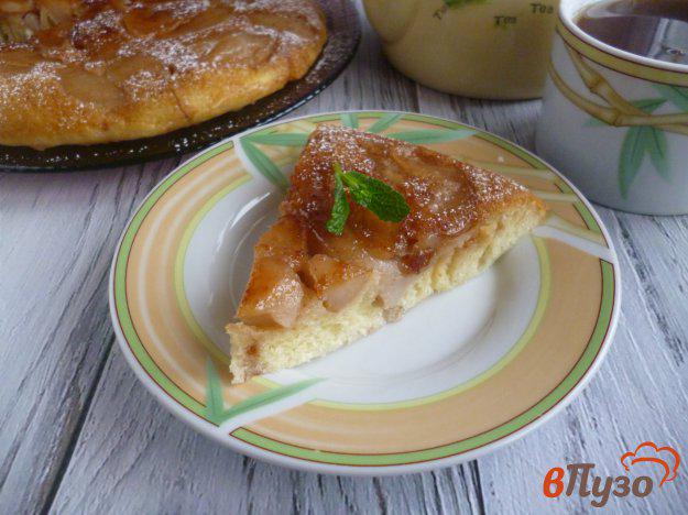 фото рецепта: Яблочный пирог на сковороде