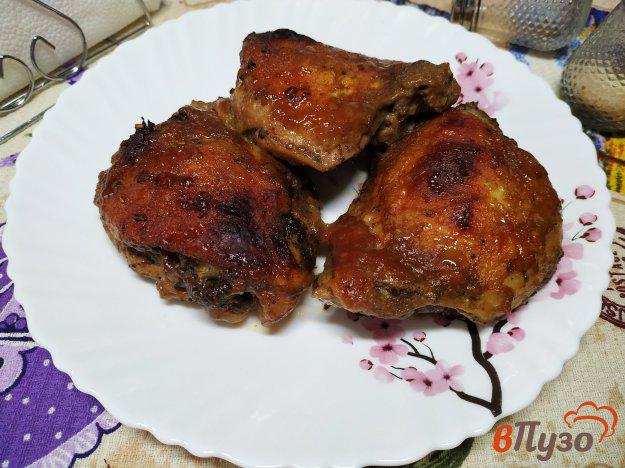 фото рецепта: Куриные бедра в сливовом соусе