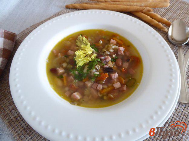 фото рецепта: Суп из бобовых по-итальянски