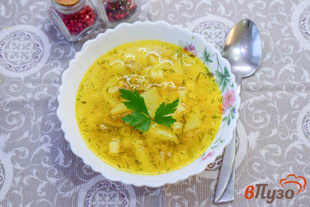 фото рецепта: Картофельный суп из свинины и телятины