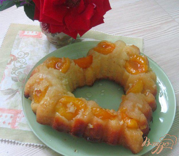фото рецепта: Перевернутый пирог с абрикосами