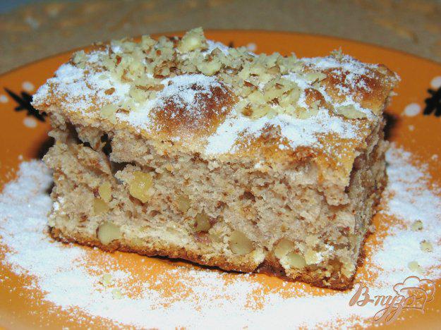 фото рецепта: Ореховый пирог на сметане