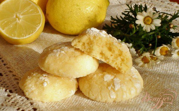 фото рецепта: Итальянское лимонное печенье  (Biscotti morbidi al limone)