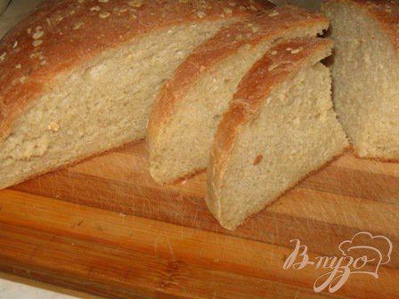 Фото приготовление рецепта: Овсяный хлеб шаг №5