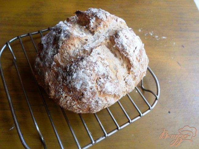 Фото приготовление рецепта: Серый содовый хлеб шаг №5