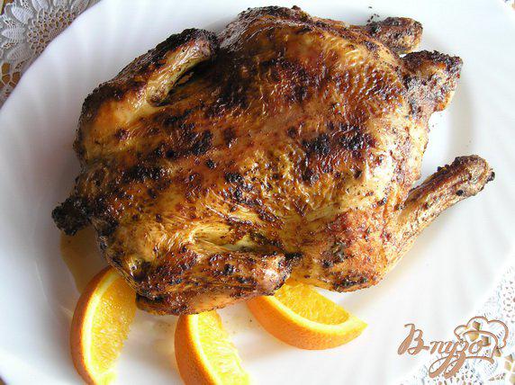 Фото приготовление рецепта: Курица с апельсином по-испански шаг №5
