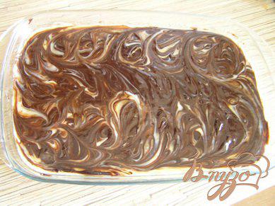Фото приготовление рецепта: Ореховые пирожные с профитролями шаг №8