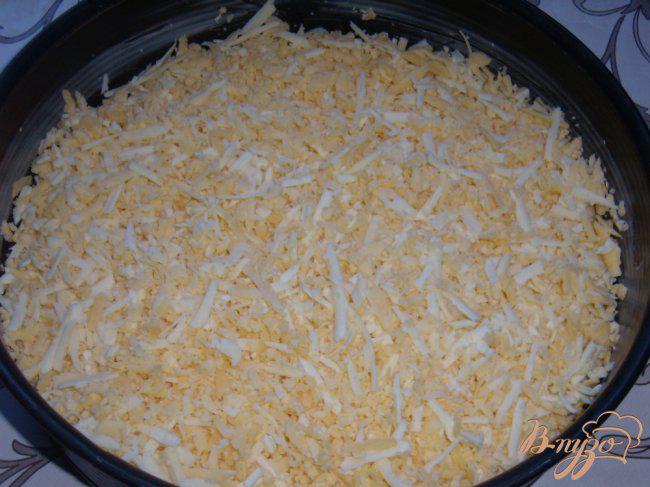 Фото приготовление рецепта: Вкусный сырный пирог шаг №6