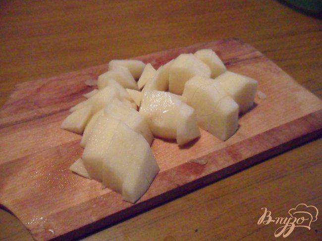 Фото приготовление рецепта: Щи из квашеной капусты с картофелем «Отцовские» шаг №3