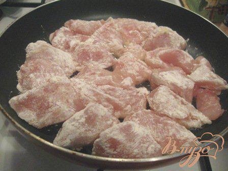 Фото приготовление рецепта: «Свиной » карбонад из куриного филе шаг №4