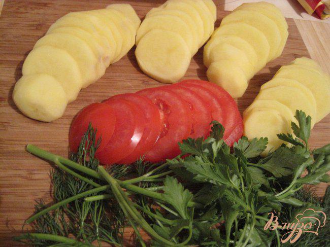 Фото приготовление рецепта: Баклажаны запеченные с овощами шаг №2