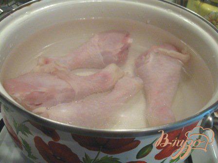 Фото приготовление рецепта: Курица с рисом по-софийски шаг №1