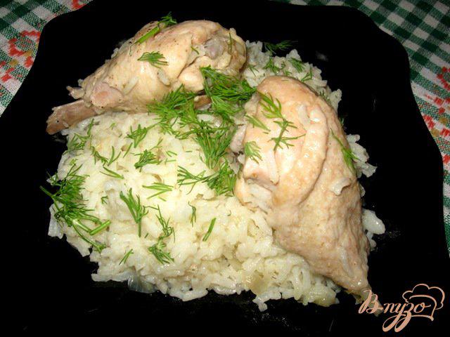 Фото приготовление рецепта: Курица с рисом по-софийски шаг №8