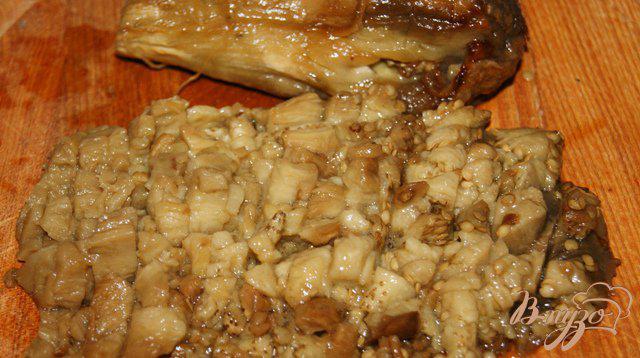 Фото приготовление рецепта: Закуска из баклажанов и ультимативные котлеты шаг №6