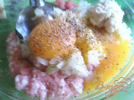 Фото приготовление рецепта: Суфле из кабачка с куриными фрикадельками шаг №1