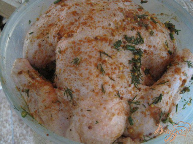 Фото приготовление рецепта: Курица запеченная в духовке шаг №2