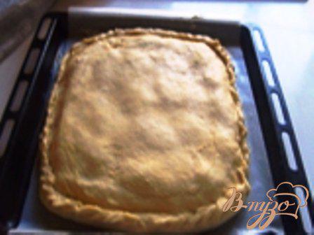 Фото приготовление рецепта: Пирог с капустой шаг №9