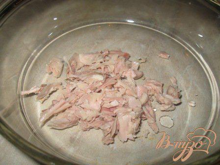Фото приготовление рецепта: Салат с копченой куриной грудкой «Чешский» шаг №1