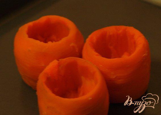 Фото приготовление рецепта: Морковные бочонки шаг №1