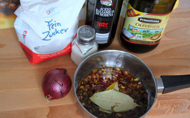 Фото приготовление рецепта: Антипасти из болгарского перца шаг №3