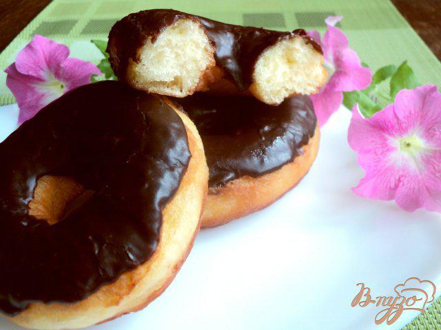 Фото приготовление рецепта: Донатс ( Donuts ) – американские пончики шаг №9