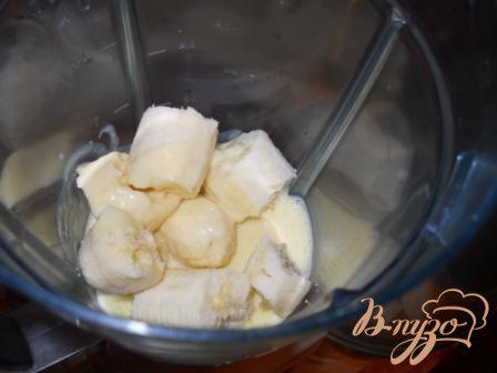 Фото приготовление рецепта: Бананово-сливочное мороженое шаг №5