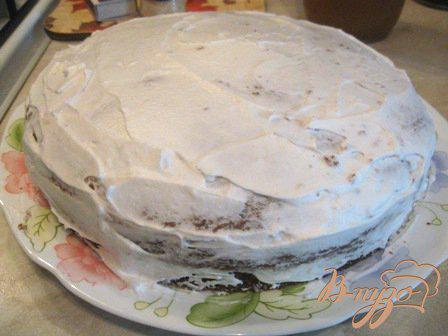 Фото приготовление рецепта: Ореховый торт «Маргарита» шаг №6
