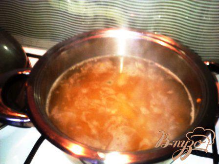 Фото приготовление рецепта: Огуречный суп по-польски шаг №2