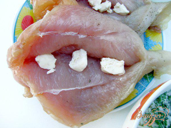 Фото приготовление рецепта: Куриное филе с сыром в кунжутной панировке шаг №1