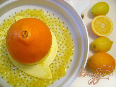 Фото приготовление рецепта: Лимонно-апельсиновый крем шаг №2