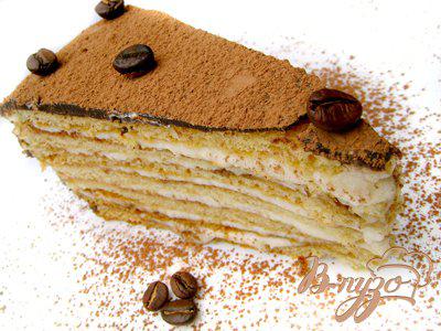 Фото приготовление рецепта: Торт «Кофейный аромат» шаг №5