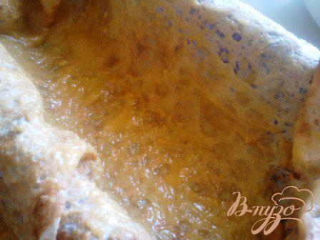 Фото приготовление рецепта: Мясной кекс в лаваше шаг №4