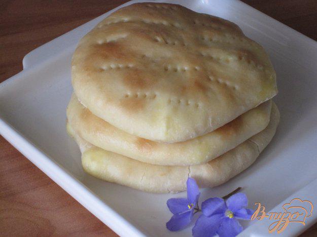 Фото приготовление рецепта: Хачапури с сыром шаг №10