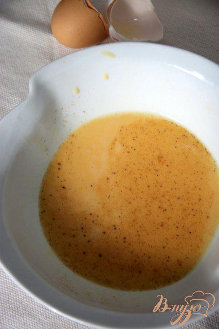 Фото приготовление рецепта: Запечёный омлет с цукини шаг №3