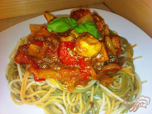 Фото приготовление рецепта: Куриный соус к спагетти шаг №8