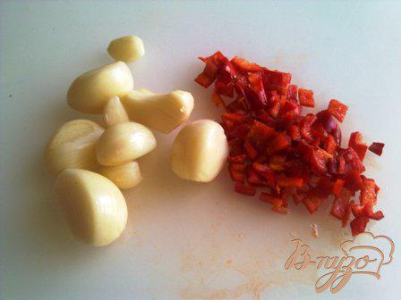 Фото приготовление рецепта: Овощной салат на зиму шаг №13
