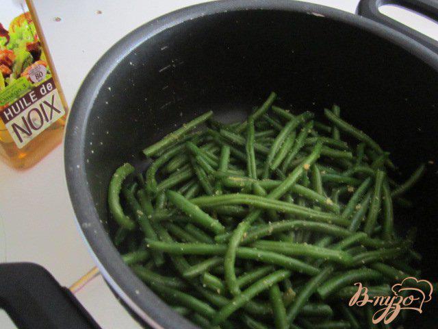 Фото приготовление рецепта: Фасолевый салат с семгой шаг №1