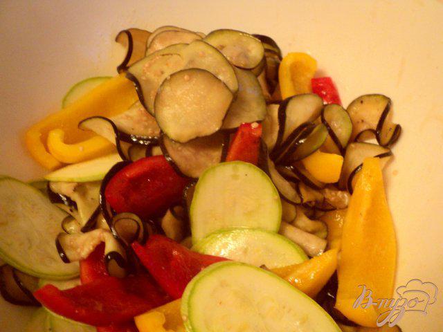 Фото приготовление рецепта: Овощи-гриль шаг №4