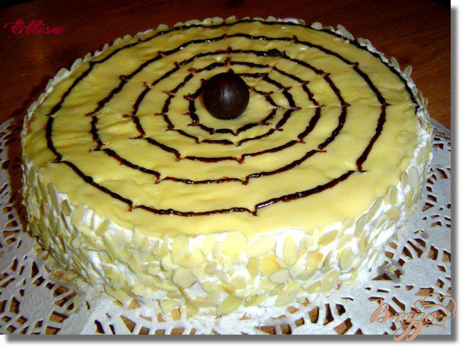 Фото приготовление рецепта: «Эстерхази» торт - мой домашний шаг №10