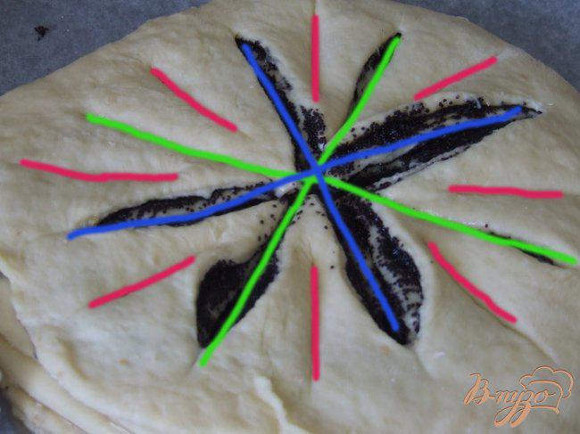 Фото приготовление рецепта: Пирог «Праздничный» с маком шаг №7
