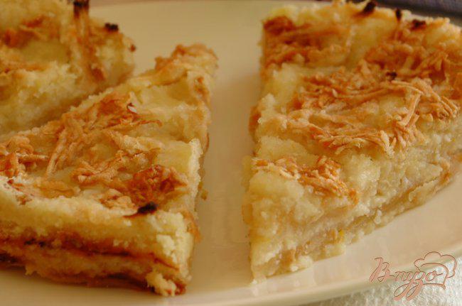 Фото приготовление рецепта: Варшавский яблочный пирог шаг №6