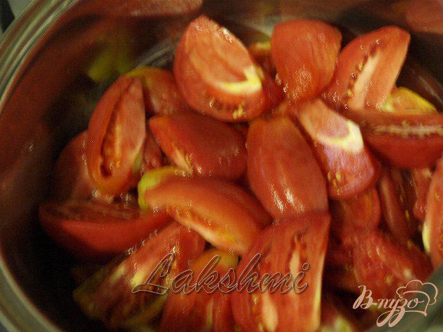 Фото приготовление рецепта: Натуральные помидоры шаг №2