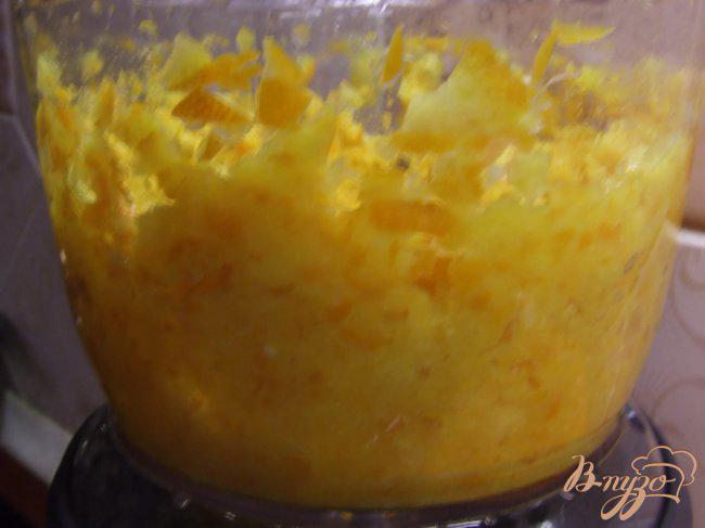 Фото приготовление рецепта: Апельсиновый джем с цедрой шаг №3